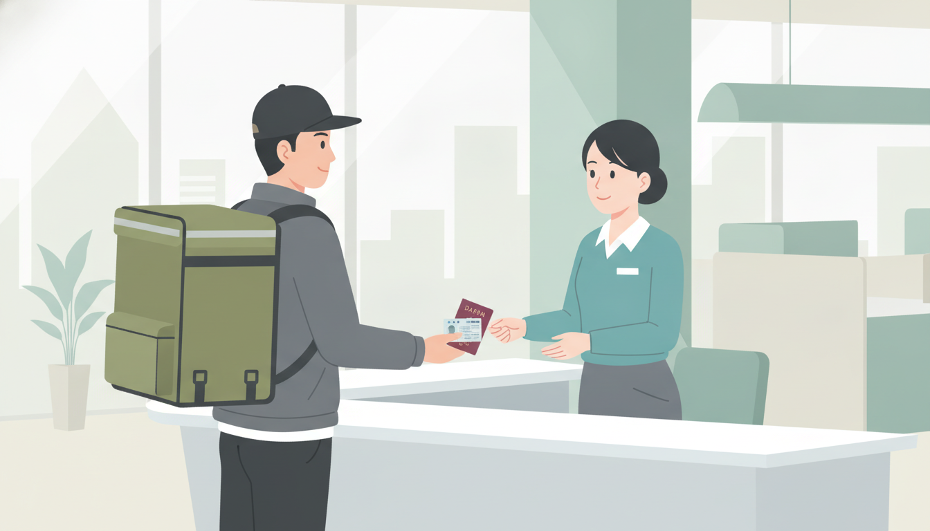 Uber Eats 外卖员线下认证全流程：Compliance Center 现物确认的材料与常见问题