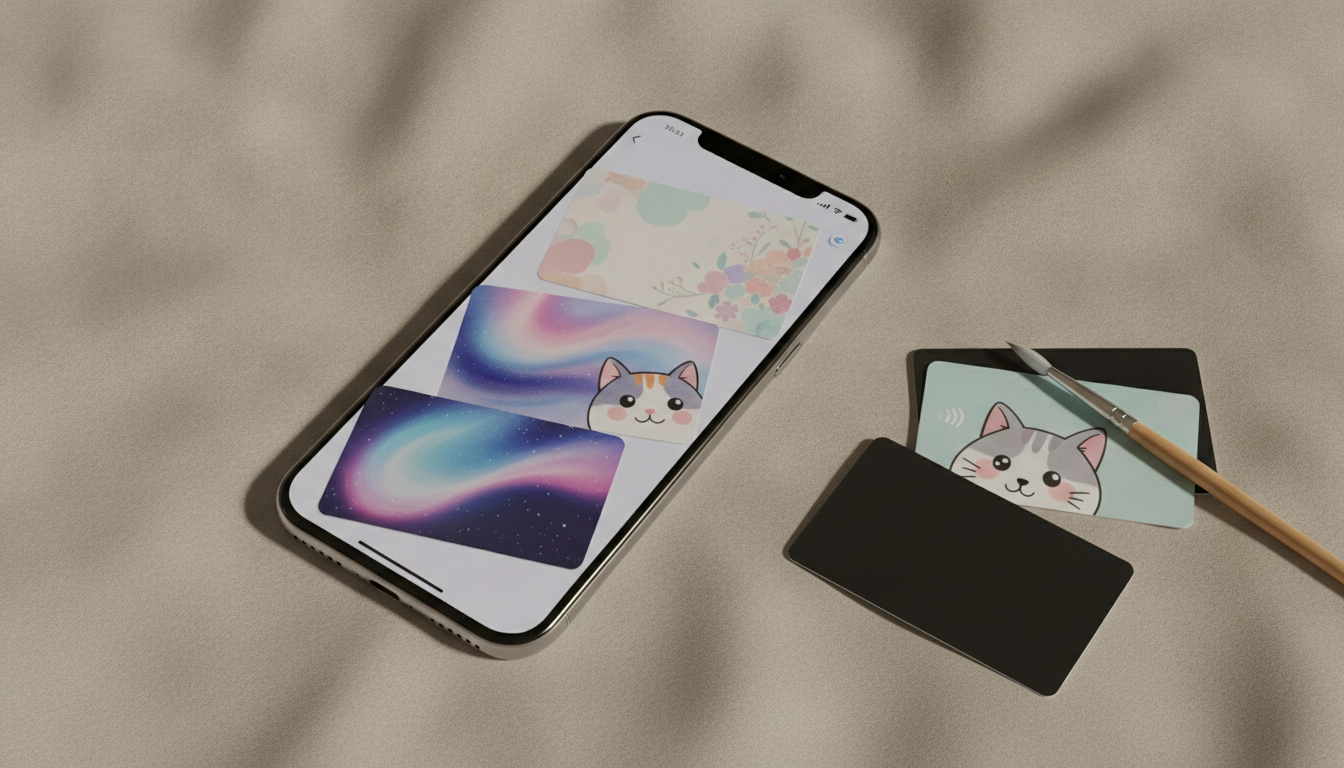 AirCard:不越狱给 Apple Pay 换卡面,附卡面素材与制作网站 AirCard:不越狱给 Apple Pay 换卡面,附卡面素材与制作网站