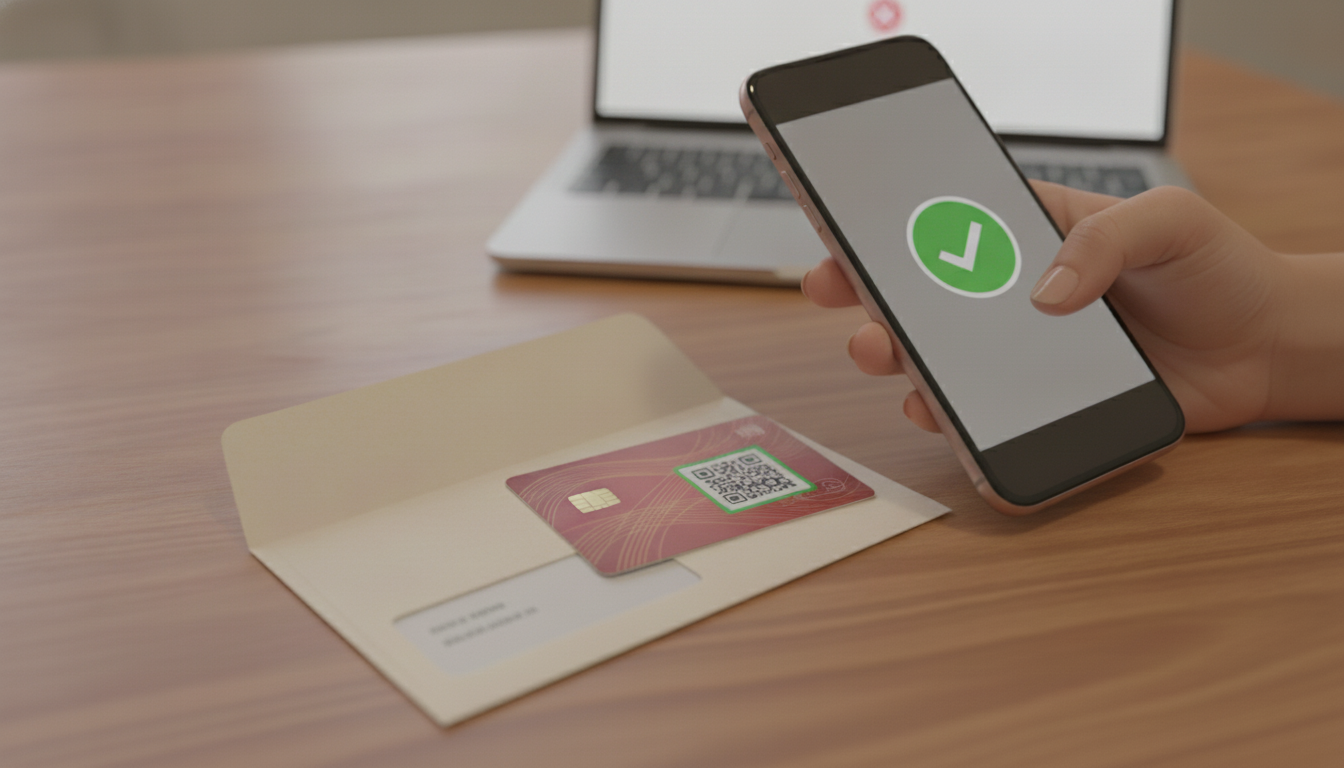 Wells Fargo Debit Card 激活记录：网页 Enroll 失败后改用手机扫码搞定