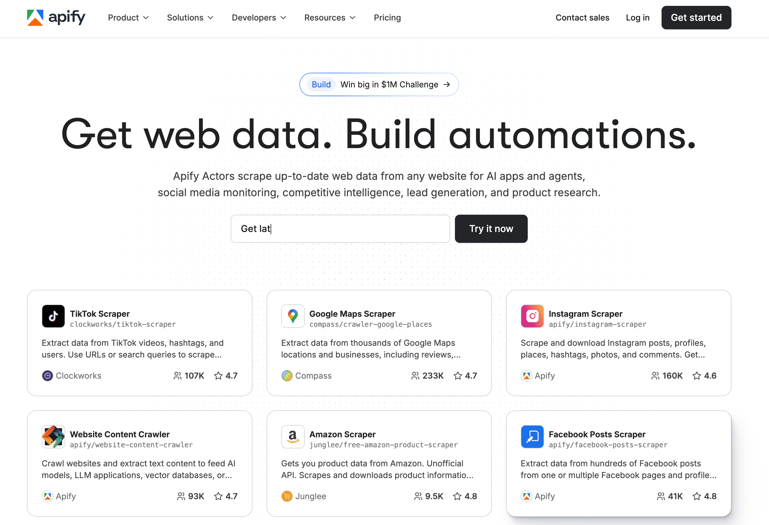 让万物皆可 API：Apify 使用体验与实践