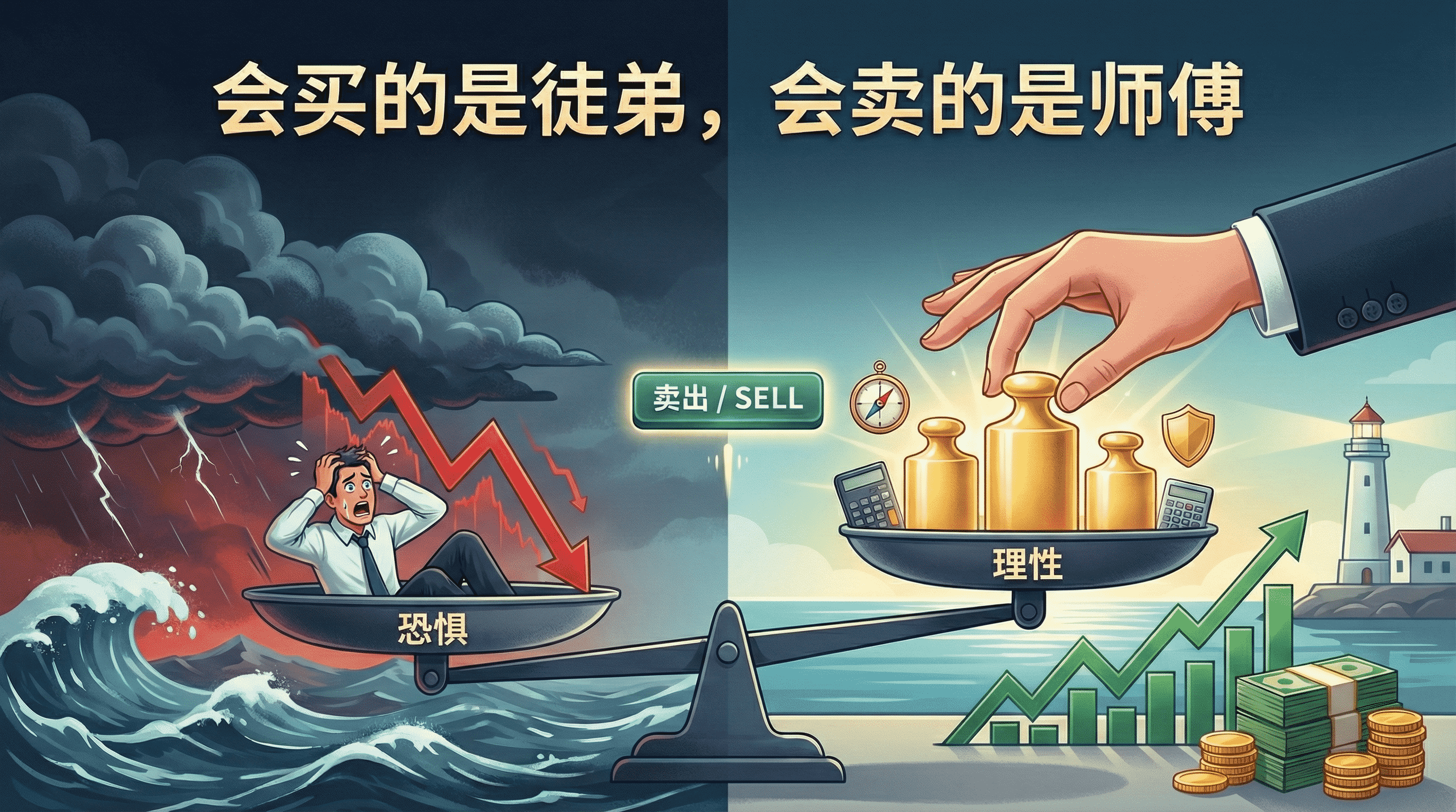 股票什么时候该卖出？跟随大师建立理性的卖出系统