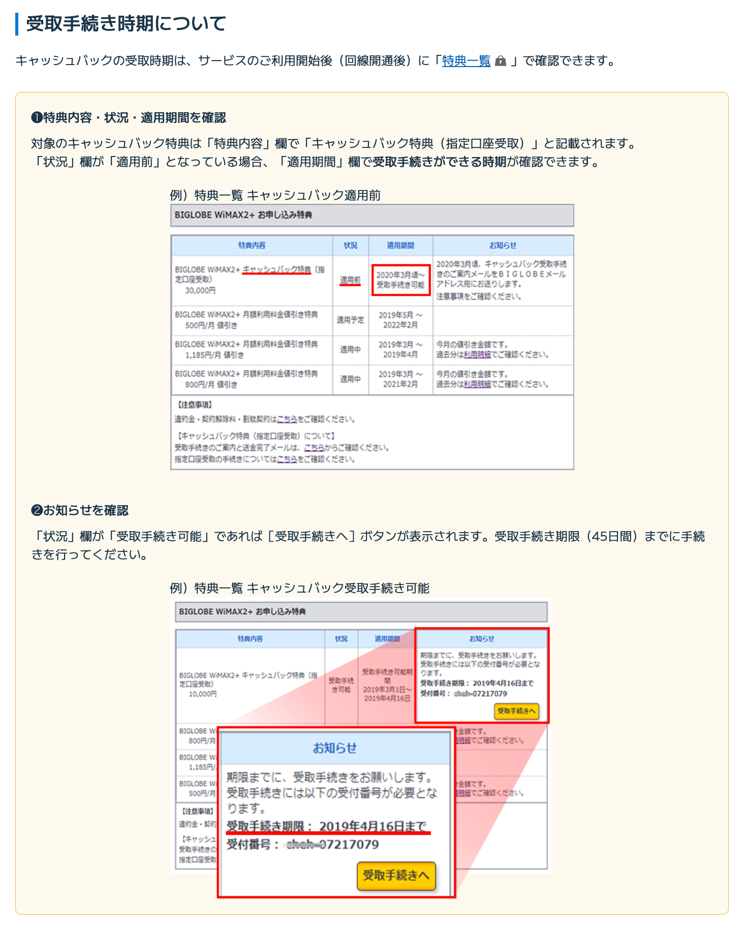 BIGLOBE 光 2 万円キャッシュバック特典の完全ガイド：受け取り条件から手順まで