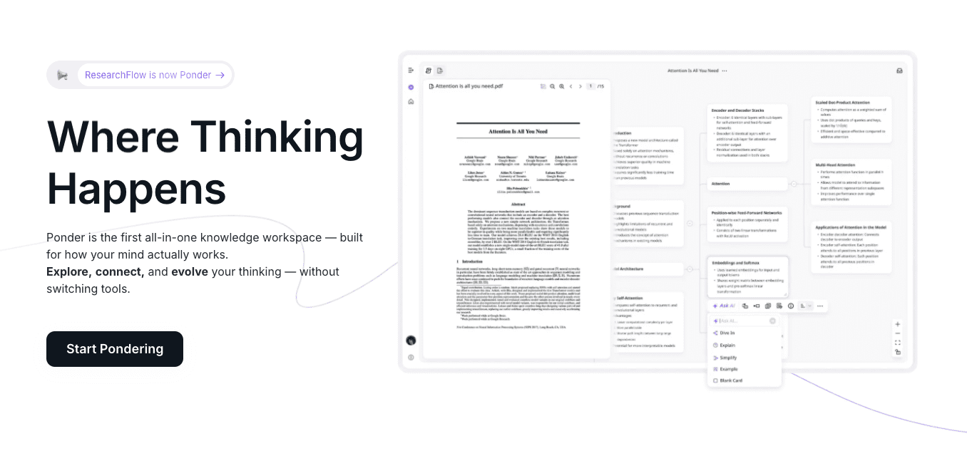 Ponder：当 AI 开始帮你思考，而不是替你回答
