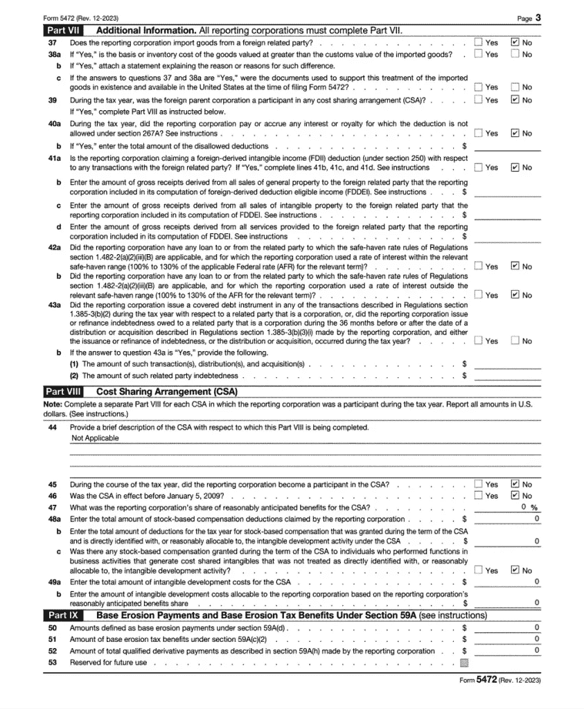 美国公司报税实操指南：非美国居民如何自助填写 Form 5472 和 Form 1120