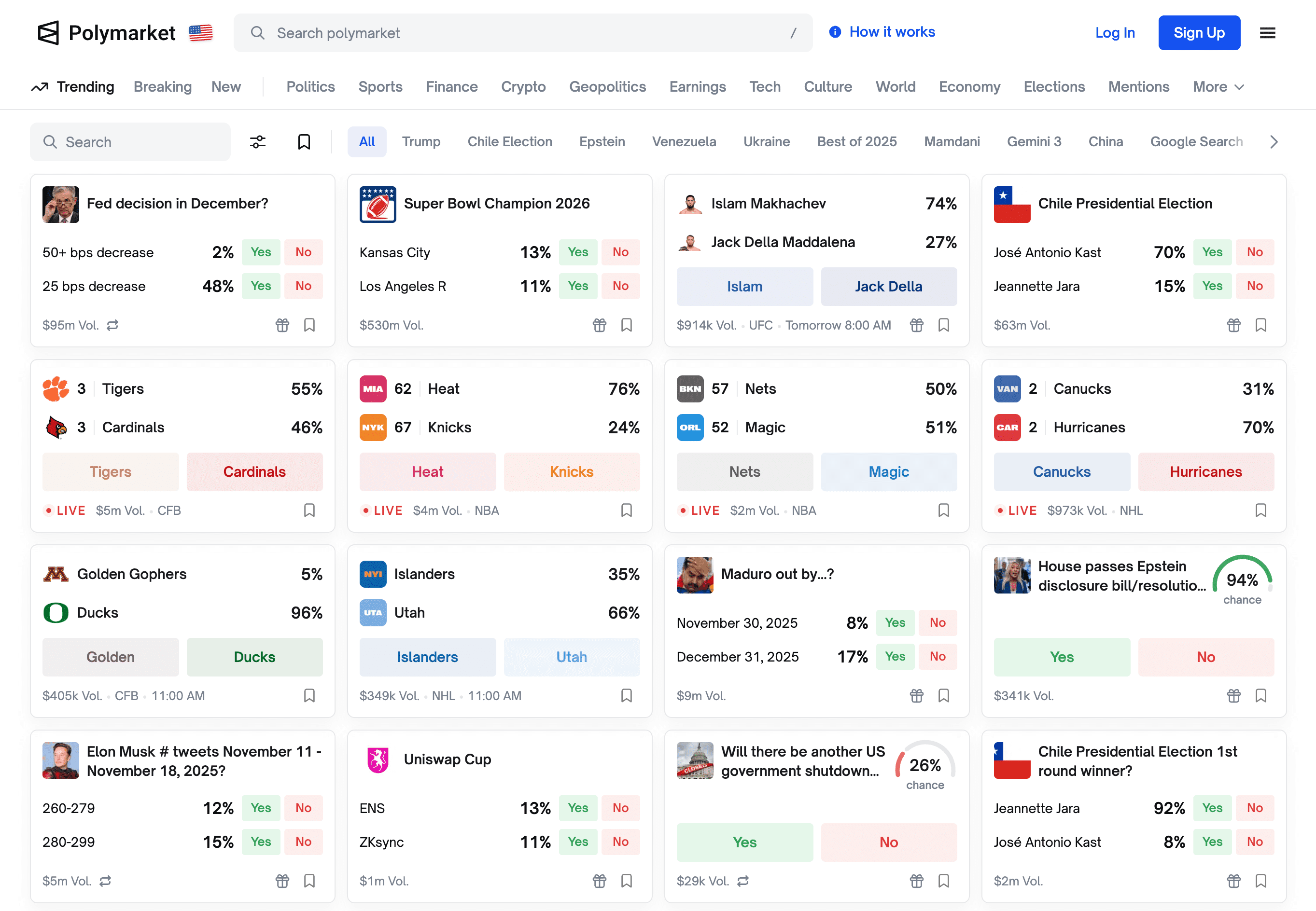 Polymarket:区块链上的去中心化预测市场平台 Polymarket:区块链上的去中心化预测市场平台