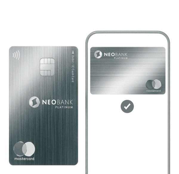 Neo Bank 住信 SBI Platinum Mastercard 白金借记卡 Neo Bank 住信 SBI Platinum Mastercard 白金借记卡